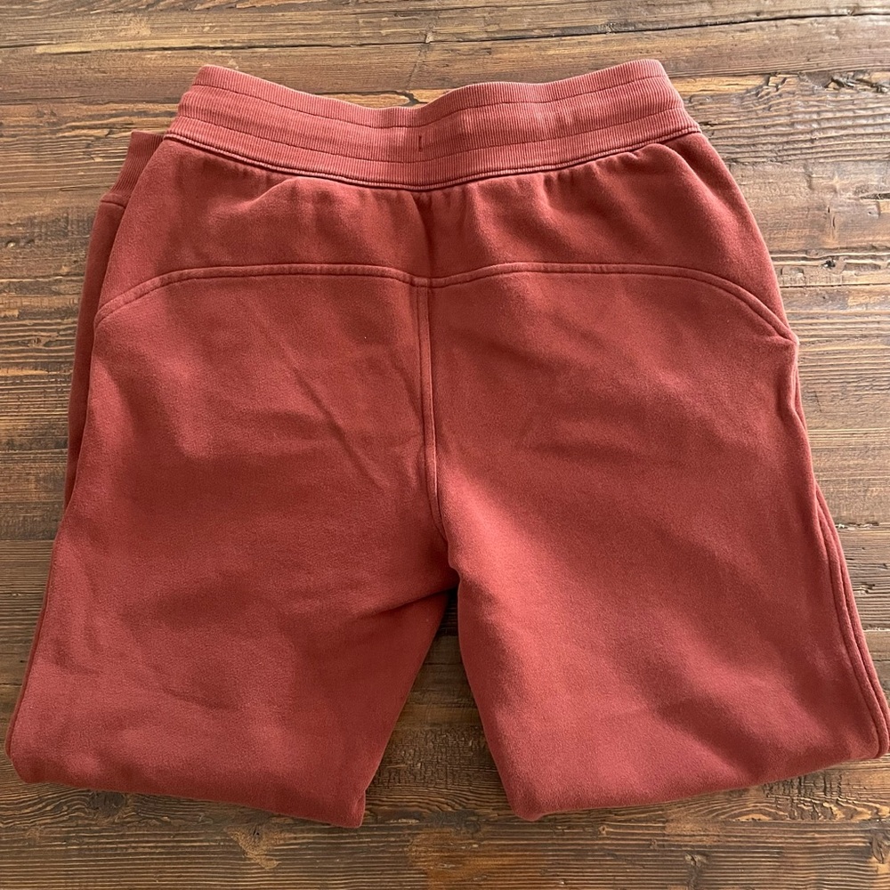 Warm Burgundy Jogger Pants - Picture 2 of 4